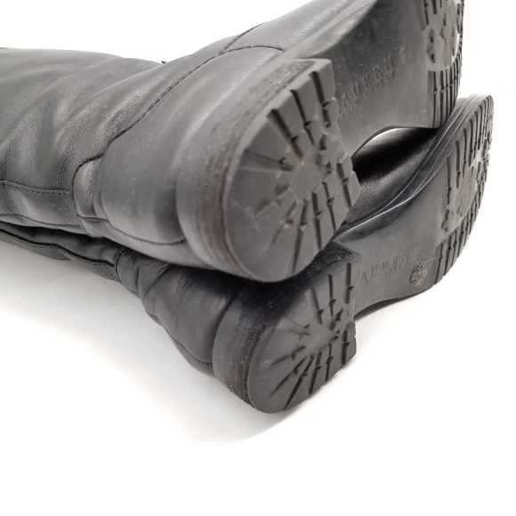 Lauren Ralph Lauren Stara Leather Riding Boots - Picture 7 of 7